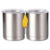 10 oz. Silver Stainless Steel Short Tumbler Thumbnail