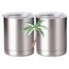 10 oz. Silver Stainless Steel Short Tumbler Thumbnail