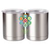 10 oz. Silver Stainless Steel Short Tumbler Thumbnail