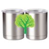 10 oz. Silver Stainless Steel Short Tumbler Thumbnail