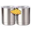 10 oz. Silver Stainless Steel Short Tumbler Thumbnail
