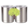 10 oz. Silver Stainless Steel Short Tumbler Thumbnail