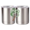 10 oz. Silver Stainless Steel Short Tumbler Thumbnail