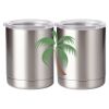 10 oz. Silver Stainless Steel Short Tumbler Thumbnail