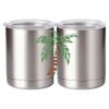 10 oz. Silver Stainless Steel Short Tumbler Thumbnail