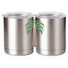 10 oz. Silver Stainless Steel Short Tumbler Thumbnail