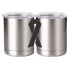10 oz. Silver Stainless Steel Short Tumbler Thumbnail