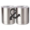10 oz. Silver Stainless Steel Short Tumbler Thumbnail