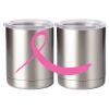 10 oz. Silver Stainless Steel Short Tumbler Thumbnail