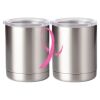10 oz. Silver Stainless Steel Short Tumbler Thumbnail