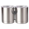 10 oz. Silver Stainless Steel Short Tumbler Thumbnail