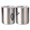 10 oz. Silver Stainless Steel Short Tumbler Thumbnail
