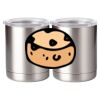 10 oz. Silver Stainless Steel Short Tumbler Thumbnail