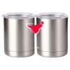 10 oz. Silver Stainless Steel Short Tumbler Thumbnail