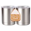 10 oz. Silver Stainless Steel Short Tumbler Thumbnail