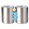 10 oz. Silver Stainless Steel Short Tumbler Thumbnail