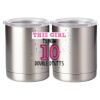10 oz. Silver Stainless Steel Short Tumbler Thumbnail