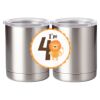10 oz. Silver Stainless Steel Short Tumbler Thumbnail