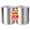 10 oz. Silver Stainless Steel Short Tumbler Thumbnail