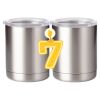 10 oz. Silver Stainless Steel Short Tumbler Thumbnail