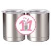 10 oz. Silver Stainless Steel Short Tumbler Thumbnail