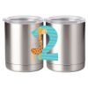 10 oz. Silver Stainless Steel Short Tumbler Thumbnail
