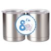 10 oz. Silver Stainless Steel Short Tumbler Thumbnail