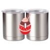 10 oz. Silver Stainless Steel Short Tumbler Thumbnail