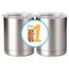 10 oz. Silver Stainless Steel Short Tumbler Thumbnail