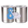 10 oz. Silver Stainless Steel Short Tumbler Thumbnail