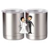 10 oz. Silver Stainless Steel Short Tumbler Thumbnail