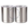 10 oz. Silver Stainless Steel Short Tumbler Thumbnail