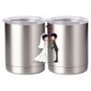 10 oz. Silver Stainless Steel Short Tumbler Thumbnail
