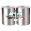 10 oz. Silver Stainless Steel Short Tumbler Thumbnail