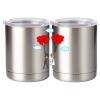 10 oz. Silver Stainless Steel Short Tumbler Thumbnail