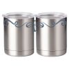 10 oz. Silver Stainless Steel Short Tumbler Thumbnail