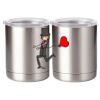10 oz. Silver Stainless Steel Short Tumbler Thumbnail