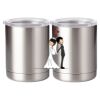 10 oz. Silver Stainless Steel Short Tumbler Thumbnail