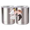 10 oz. Silver Stainless Steel Short Tumbler Thumbnail