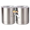 10 oz. Silver Stainless Steel Short Tumbler Thumbnail