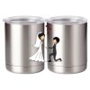 10 oz. Silver Stainless Steel Short Tumbler Thumbnail