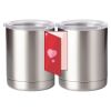 10 oz. Silver Stainless Steel Short Tumbler Thumbnail