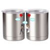 10 oz. Silver Stainless Steel Short Tumbler Thumbnail
