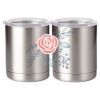 10 oz. Silver Stainless Steel Short Tumbler Thumbnail