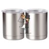 10 oz. Silver Stainless Steel Short Tumbler Thumbnail