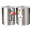 10 oz. Silver Stainless Steel Short Tumbler Thumbnail