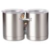 10 oz. Silver Stainless Steel Short Tumbler Thumbnail