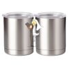 10 oz. Silver Stainless Steel Short Tumbler Thumbnail