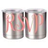 10 oz. Silver Stainless Steel Short Tumbler Thumbnail