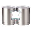 10 oz. Silver Stainless Steel Short Tumbler Thumbnail